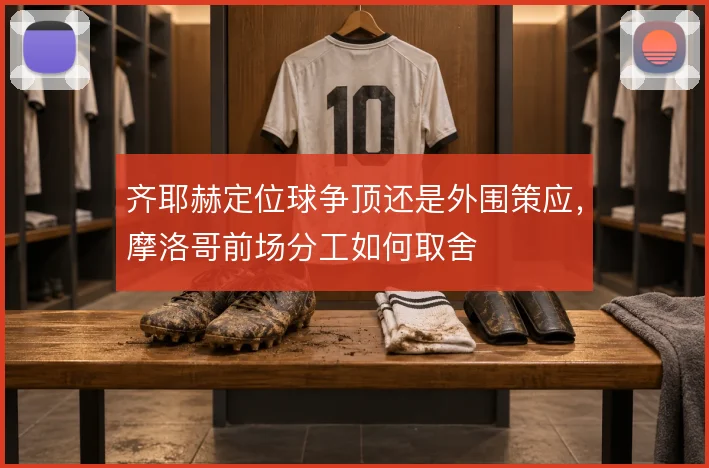 齐耶赫定位球争顶还是外围策应,摩洛哥前场分工如何取舍